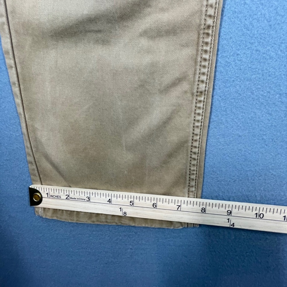 Levi's Men's 514 Straight Fit Jeans Tan Brown Khaki Denim Size 30x32 - Picture 8 of 9
